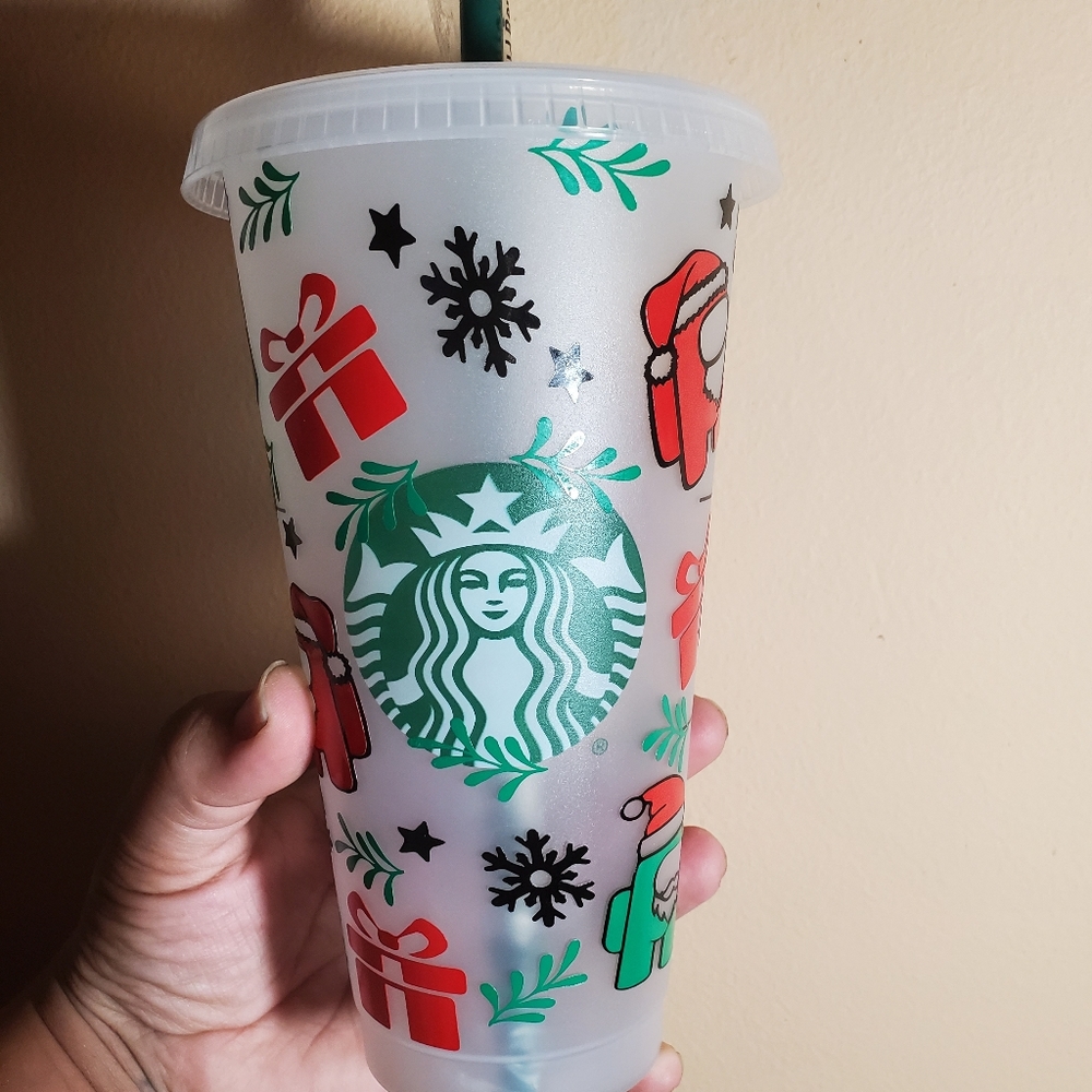 Christmas Among Us Starbucks Cup